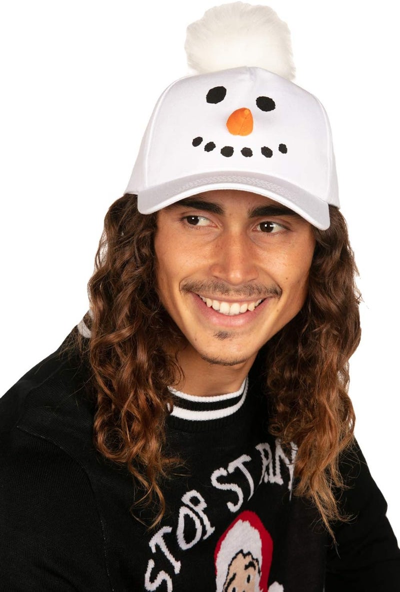 Tipsy Elves Christmas Hats for Men and Women - Funny Unisex Holiday Cap - One Size Fits Most - Image 3